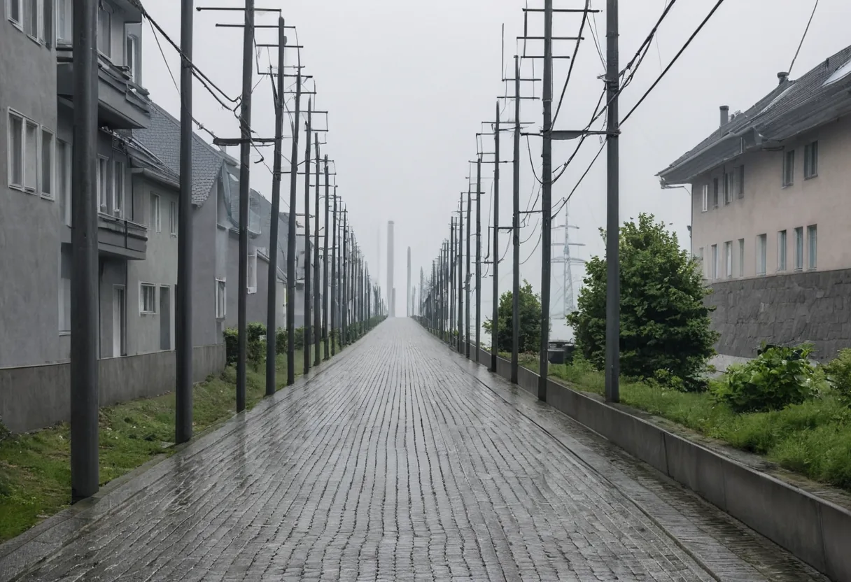 Wohnstraße in Kiel